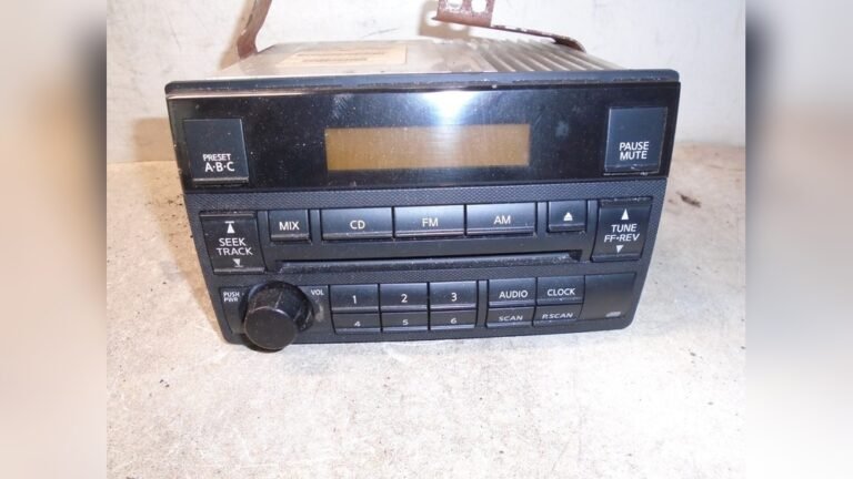 2005 Dodge Caravan Stereo Gets Power But Cd Player And Cassette Wont Work