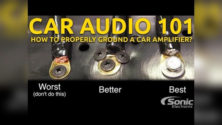 Bad Amp Ground Symptoms