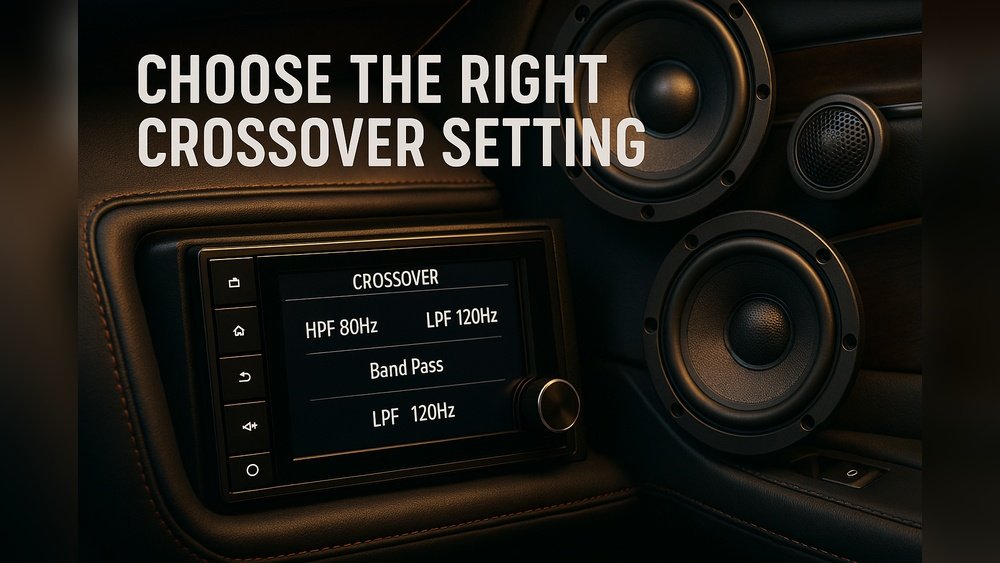 Car Subwoofer Crossover 80Hz Or 120Hz