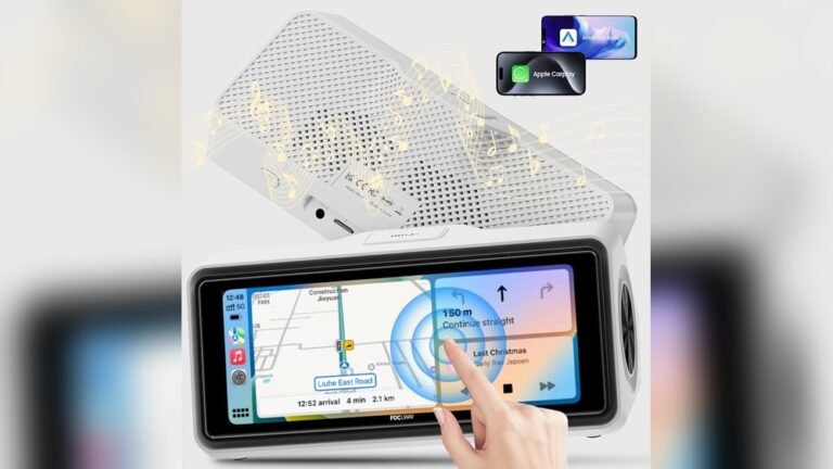 Carplay Multimedia Portable Connects to Car Speakers