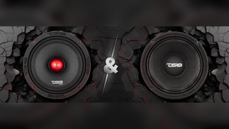Dust Cap Vs Bullet Midrange Speaker