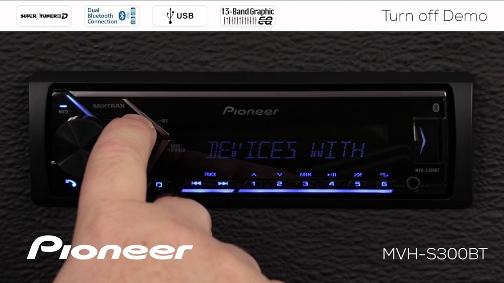How Do You Turn off a Pioneer Radio