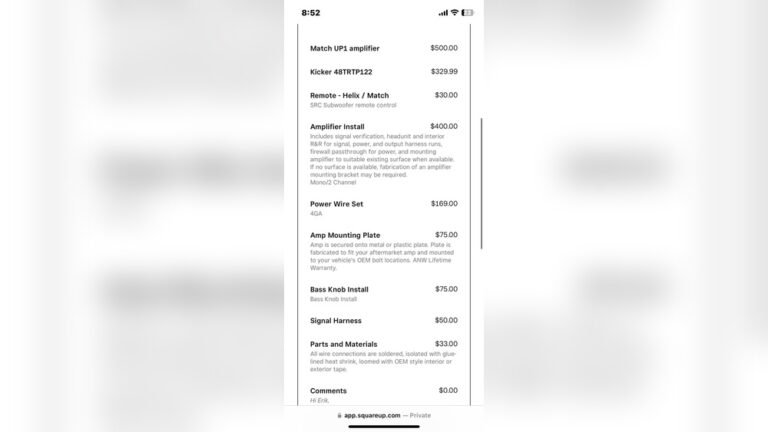 How Much Does It Cost to Install a Subwoofer