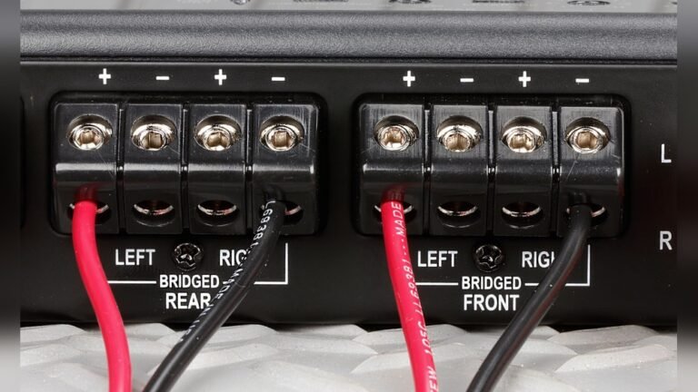 How to Bridge 4 Channel Amp