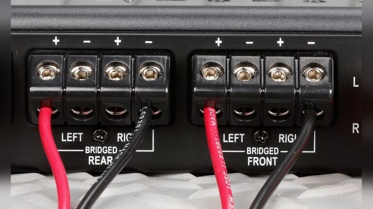 How to Bridge a 4 Channel Amplifier