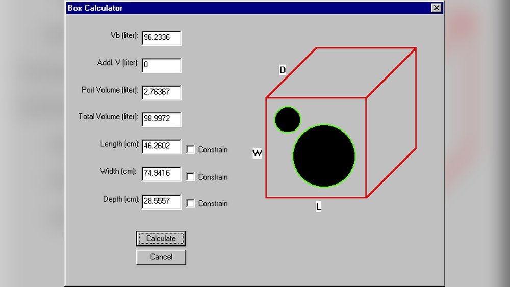 How to Calculate Subwoofer Box Volume