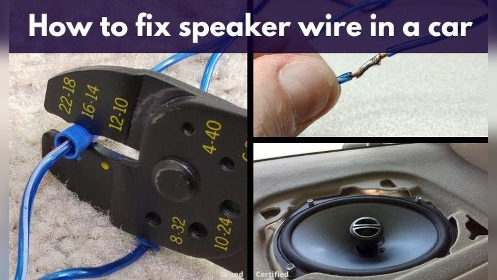 How to Fix Loose Speaker Wire in Car
