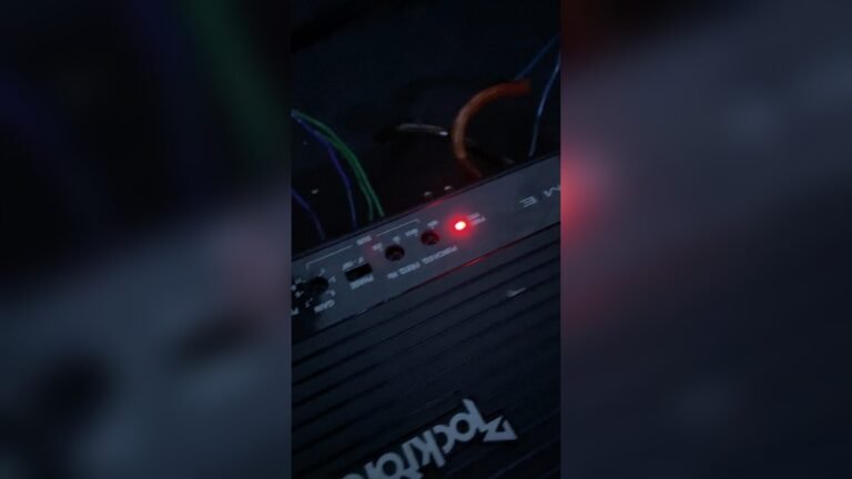 How to Get Rockford Fosgate Amp Out of Protect Mode