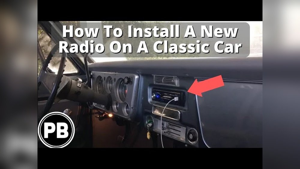 How to Install a Car Stereo in an Old Car