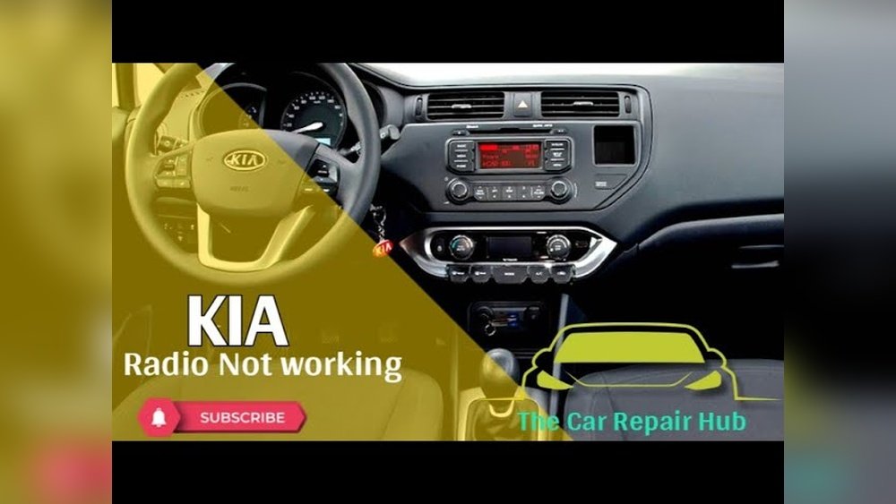 Kia Rio 2011 Radio Wont Turn on