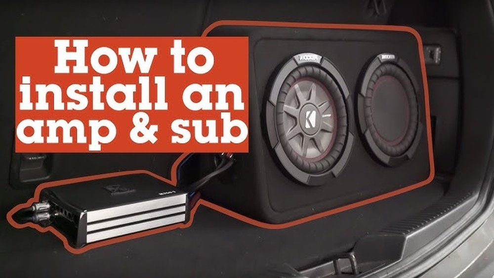 What Amplifier Do I Need for My Subwoofer in Car Stereo