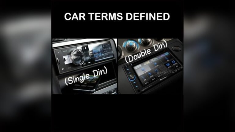 What Does Din Mean in Car Stereo