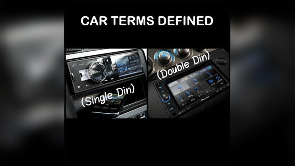 What Does Din Mean in Car Stereo