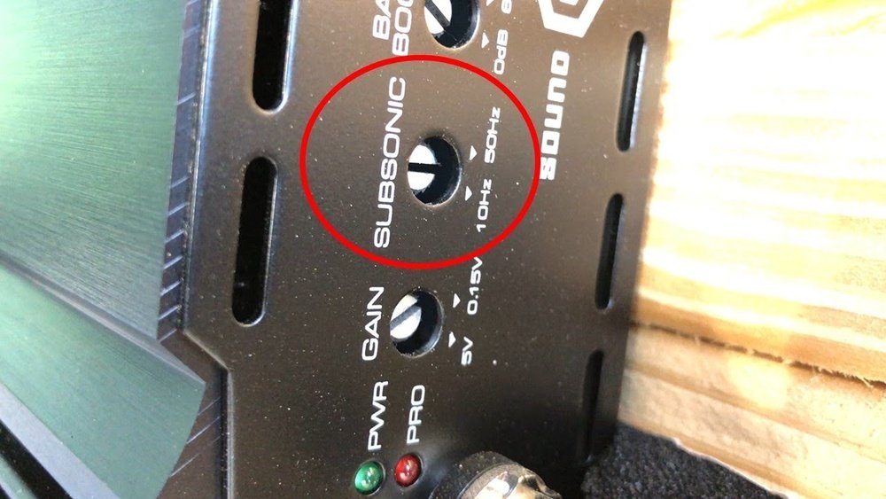 What Does Subsonic Do on an Amp
