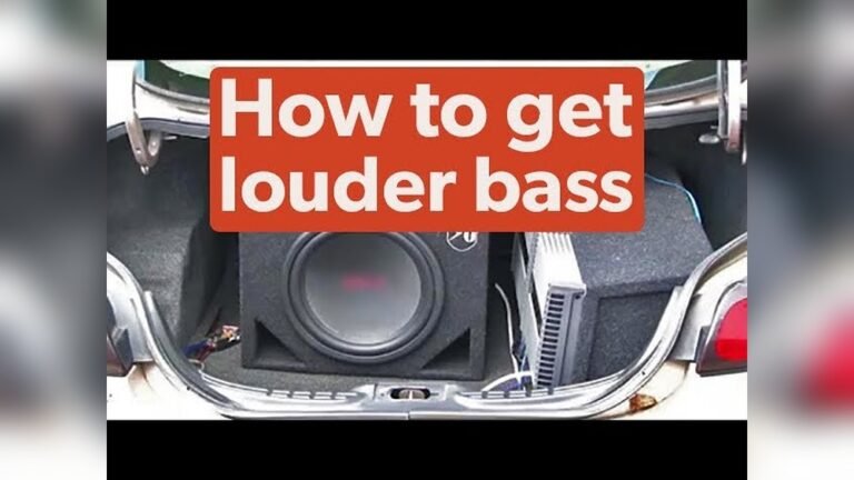 Which Way to Face Subwoofer in Trunk